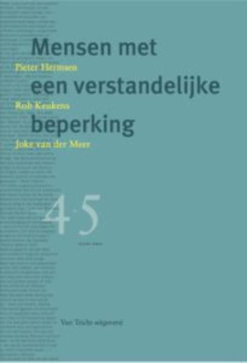 Pieter Hermsen Mensen Met Een Verstandelijke Beperking
