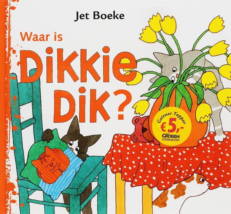 boekenbalie_9789025741594_cover Waar is Dikkie Dik? / Dikkie Dik