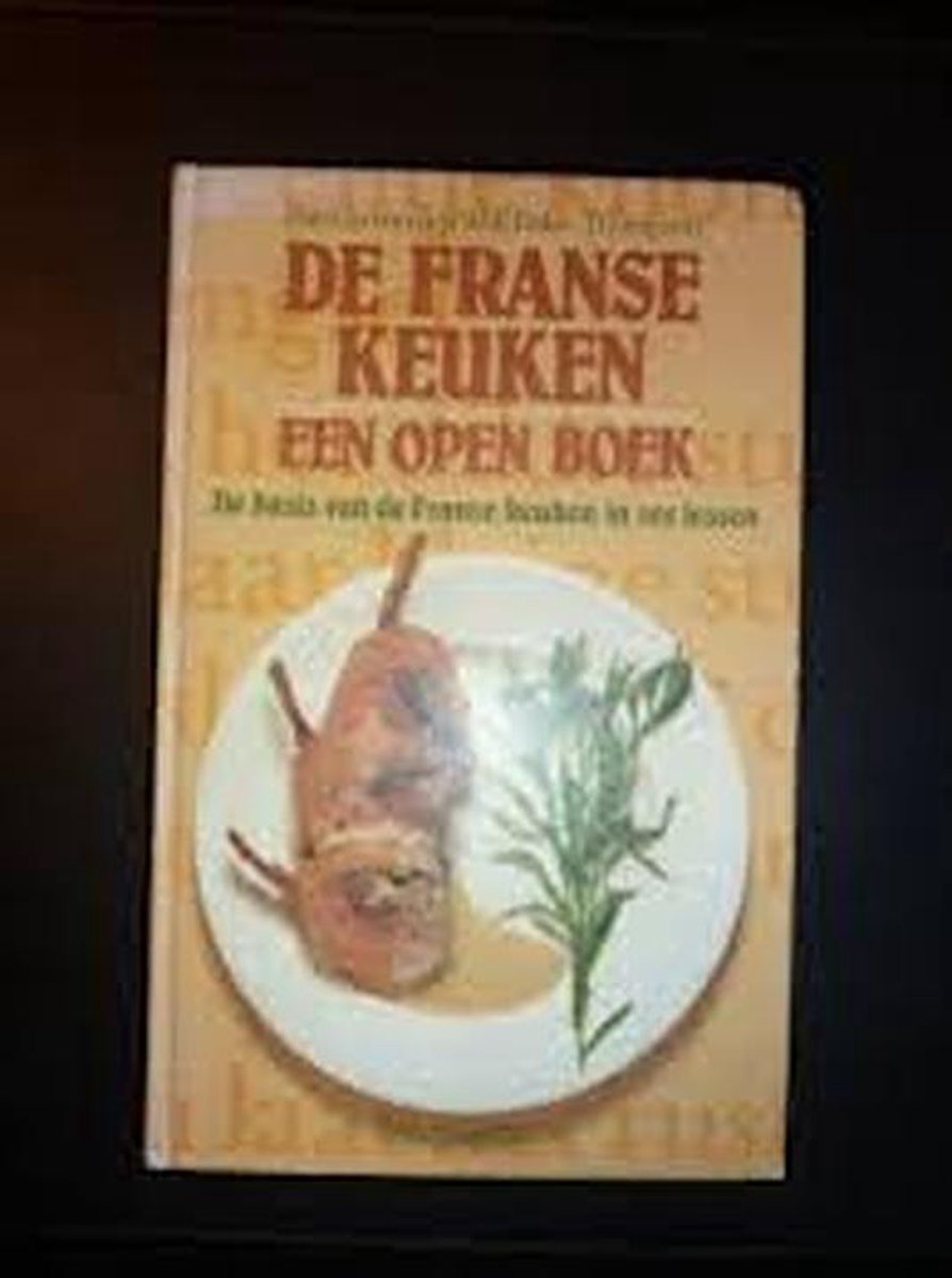 Franse keuken een open boek