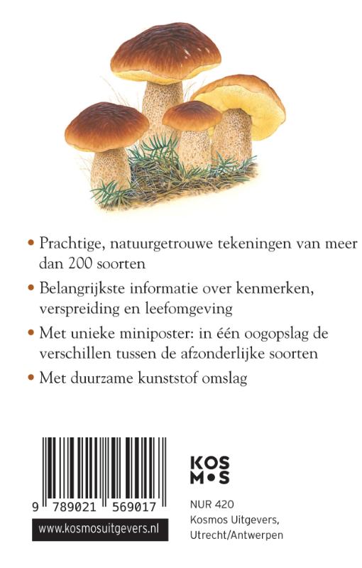 Paddenstoelen / Compactgidsen achterkant