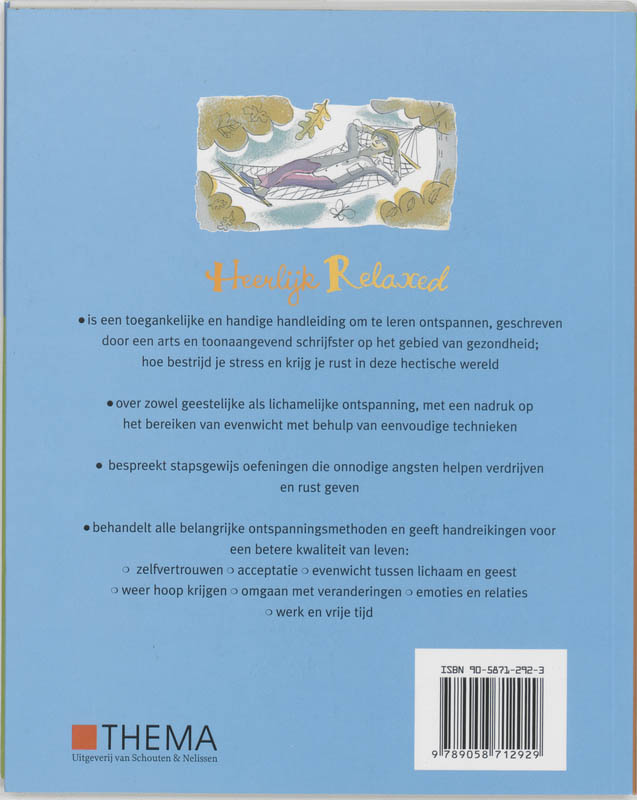 Heerlijk relaxed / Element Heerlijk relaxed / Element achterkant