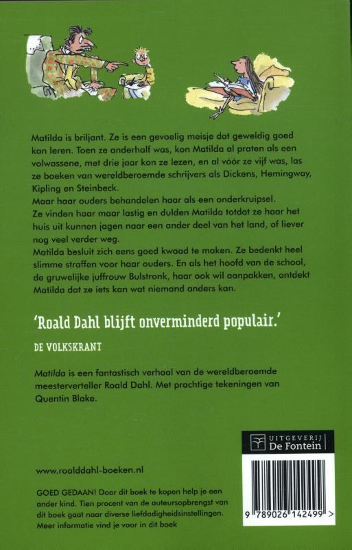 Matilda achterkant