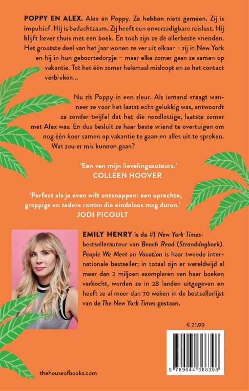 People we meet on vacation achterkant