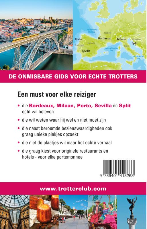 Trotter  -   Low cost cityttrips naar het zuiden achterkant