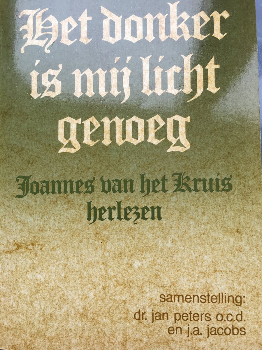 Het donker is mij licht genoeg