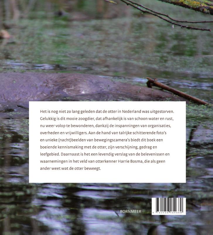 De otter achterkant
