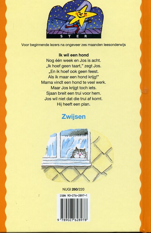 Ik wil een hond / Ster / 3-2 achterkant