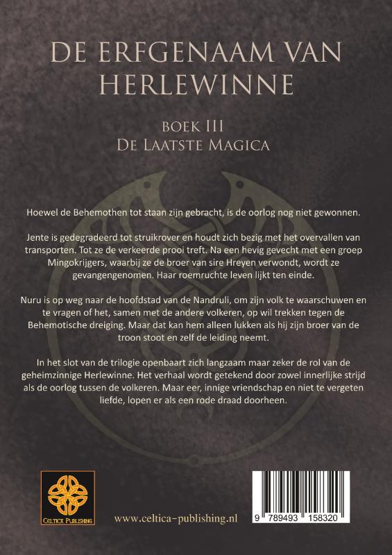 De laatste magica / De erfgenaam van Herlewinne / 3 achterkant