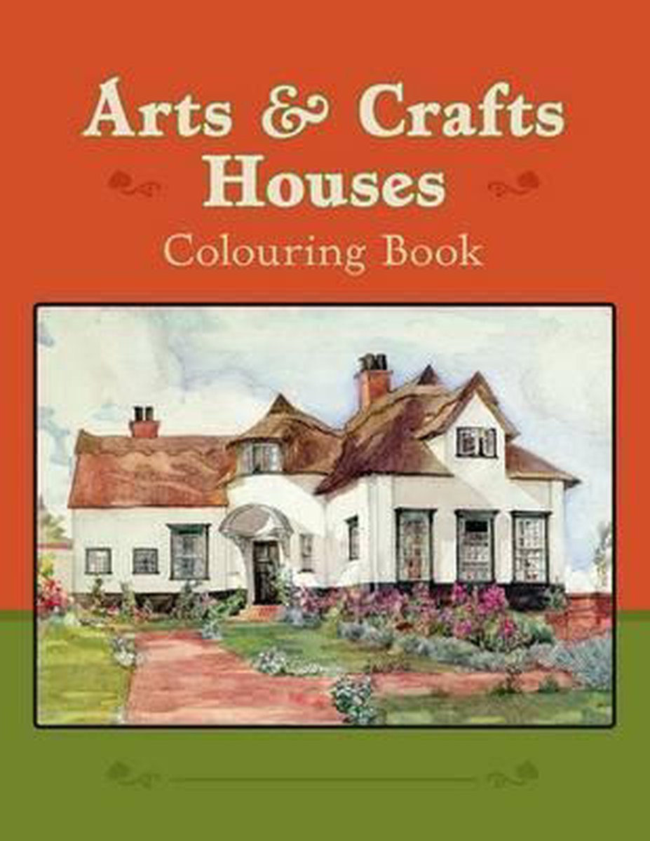 Arts & Crafts Houses Colouring Book Cb168