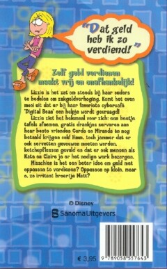 LIZZIE MCGUIRE 011 AAN HET WERK achterkant