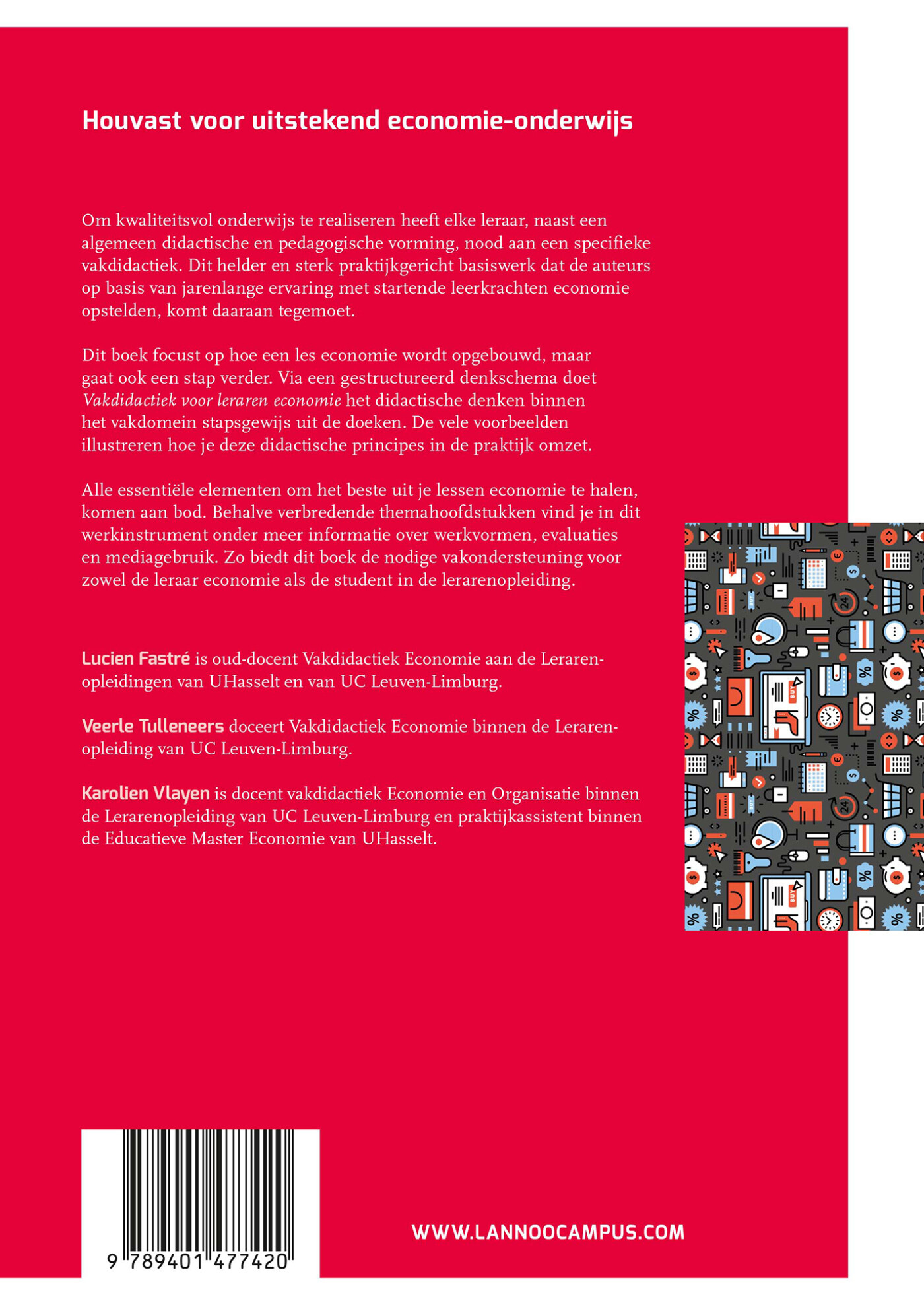 Vakdidactiek voor leraren economie / Campus handboek achterkant