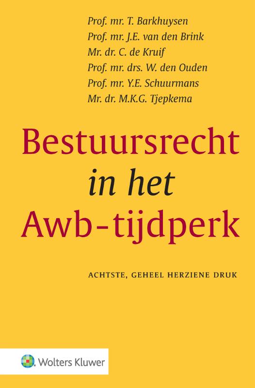 boekenbalie_9789013147513_cover Bestuursrecht in het Awb-tijdperk