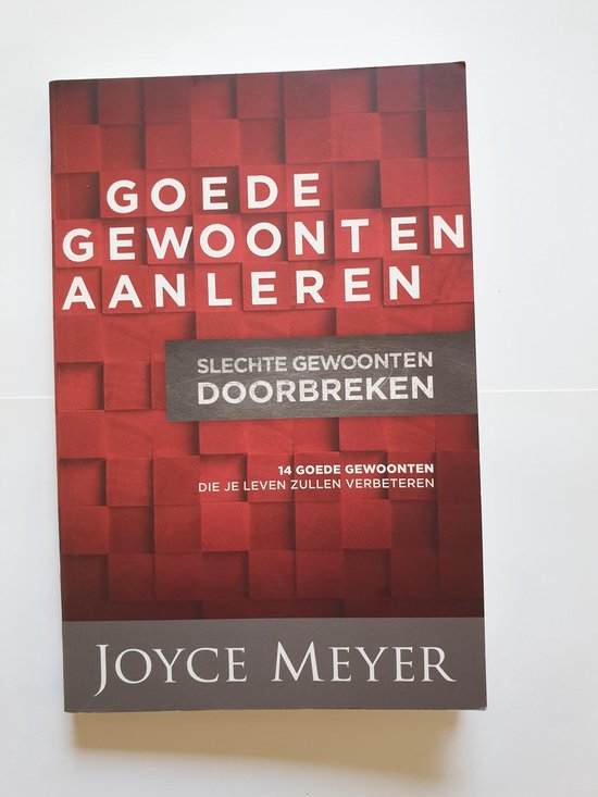 Goede gewoonten aanleren