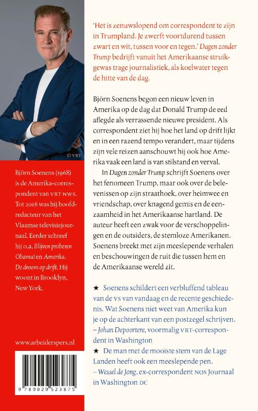 Dagen zonder Trump Dagen zonder Trump achterkant