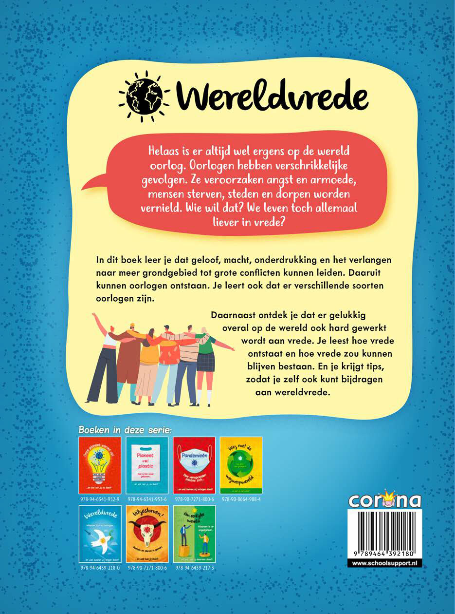Wereldvrede achterkant