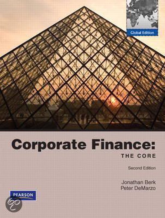 Corporate Finance: The Core with MyFinanceLab:Global Edition