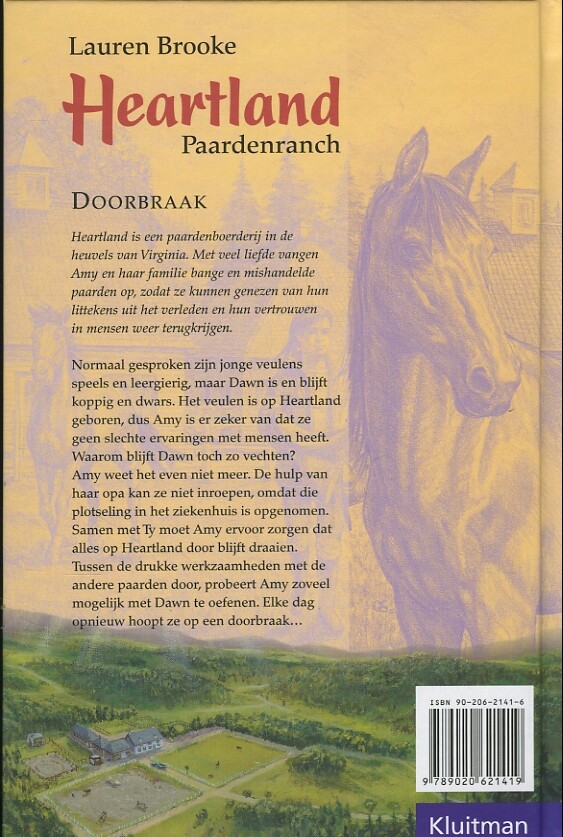 Doorbraak / Paardenranch Heartland achterkant