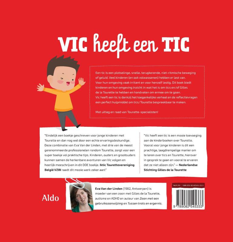 Vic heeft een tic achterkant