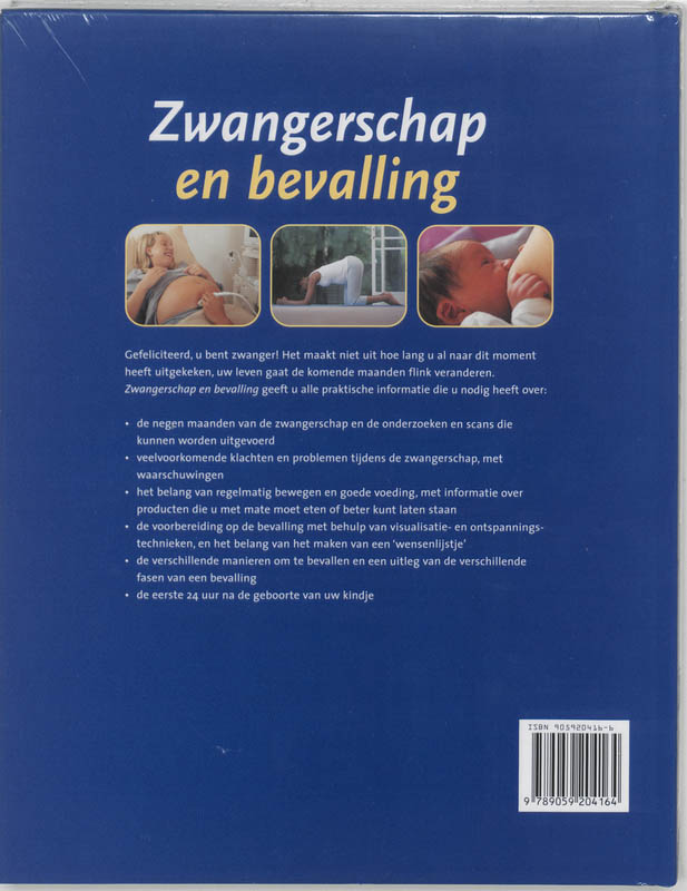 Zwangerschap En Bevalling achterkant