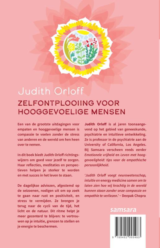 Zelfontplooiing voor hooggevoelige mensen achterkant