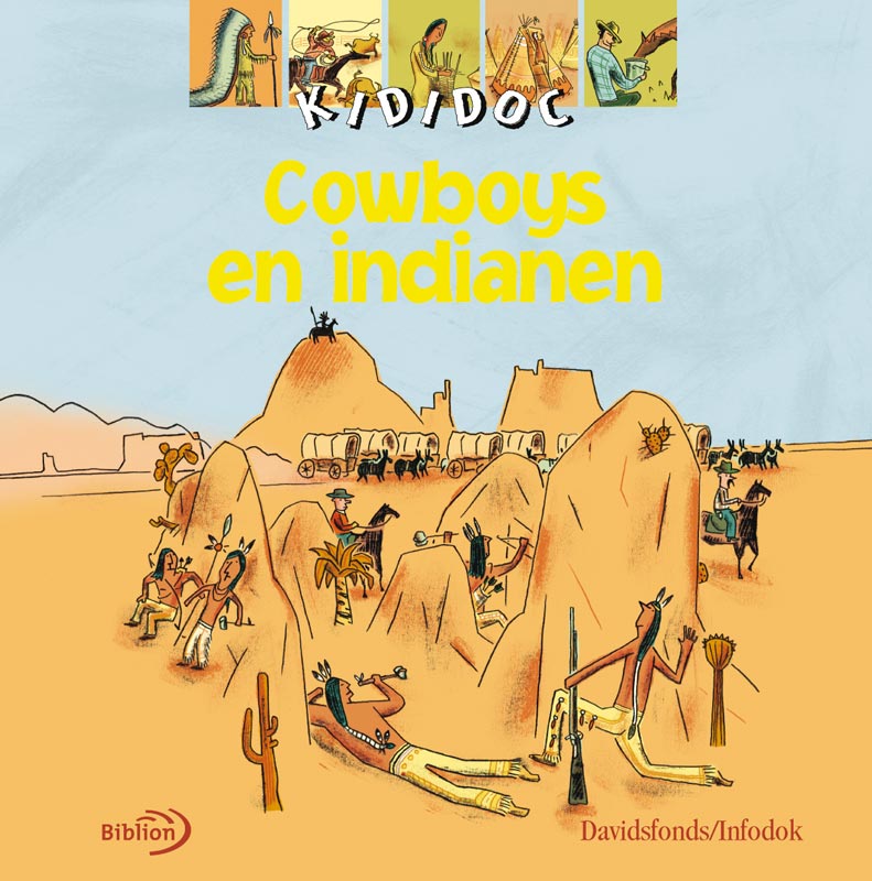 boekenbalie_9789076830223_cover Cowboys en indianen / Kididoc