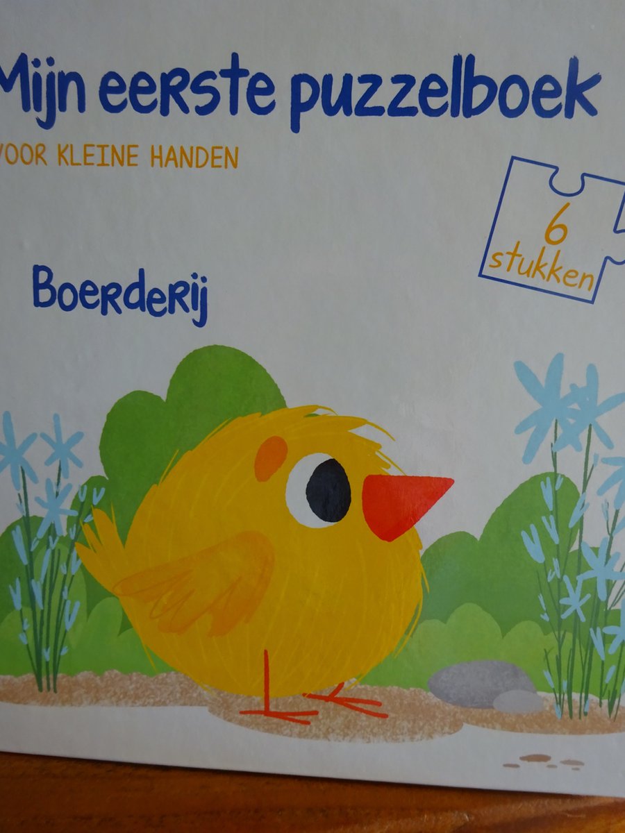 Mijn Eerste Puzzelboek Voor Kleine Handen