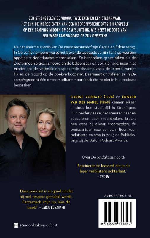 De campingmoord achterkant