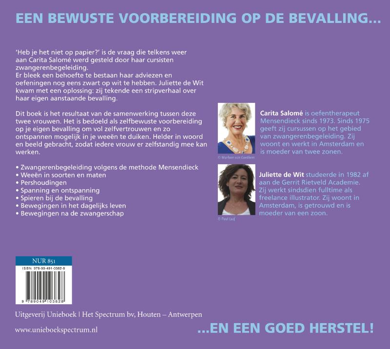 Duik in je weeën! Duik in je weeën! achterkant