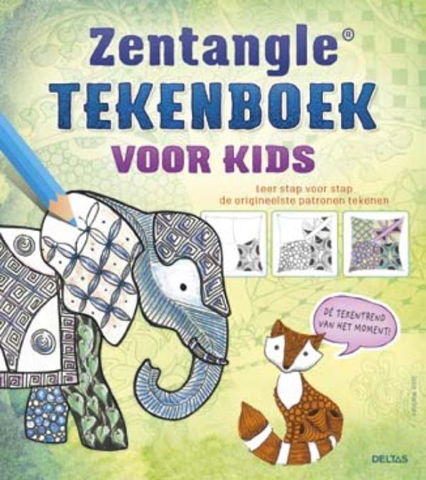 Zentangle tekenboek voor kids