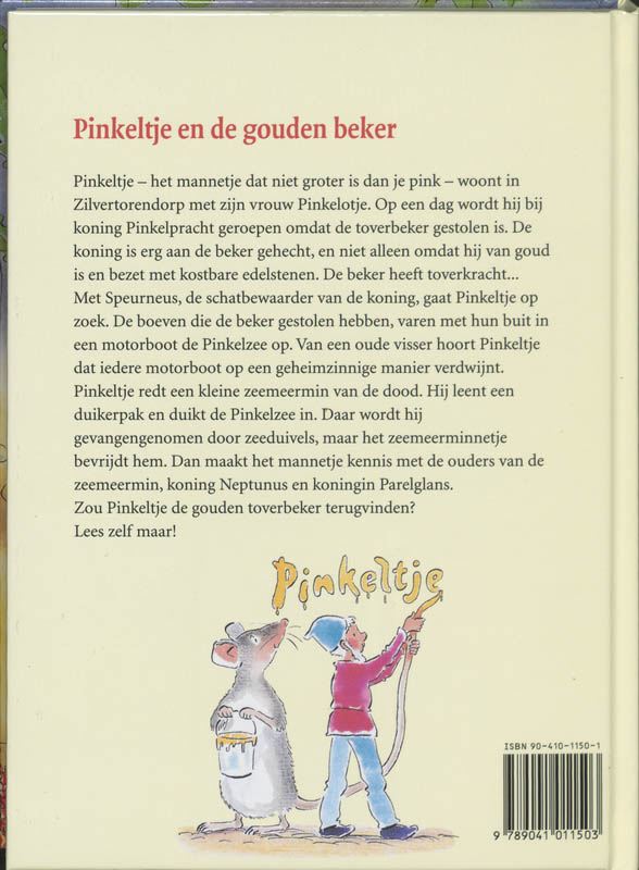 Pinkeltje En De Gouden Beker 26 achterkant