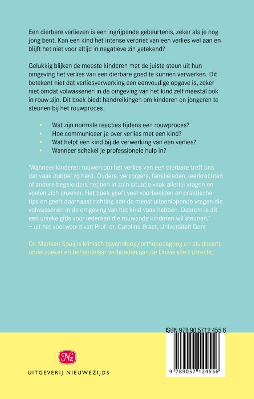 Rouw bij kinderen en jongeren Rouw bij kinderen en jongeren achterkant