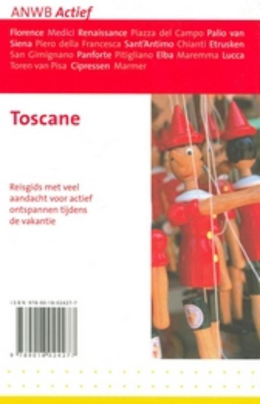 Toscane / ANWB actief achterkant