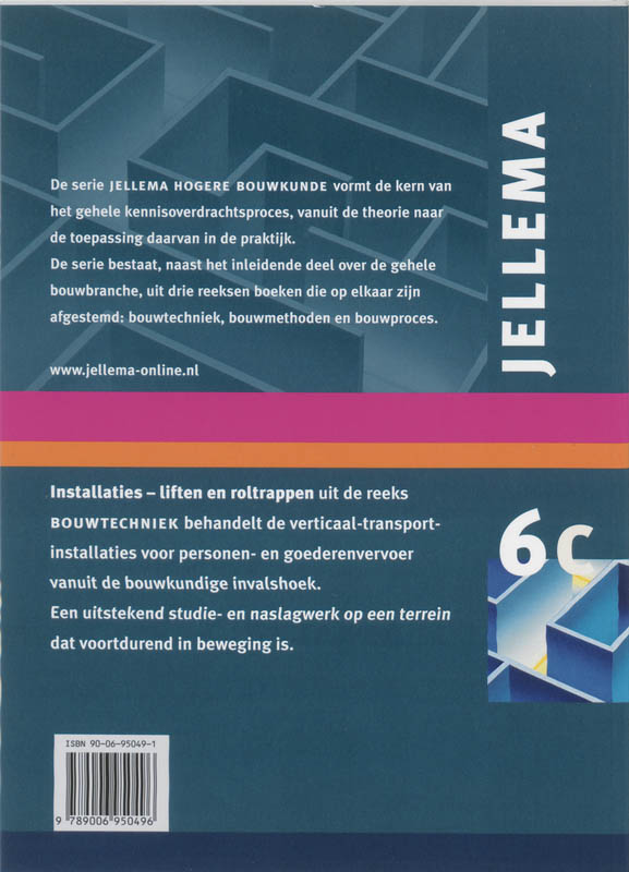 Jellema / 6C Liften En Roltrappen Jellema / 6C Liften En Roltrappen achterkant
