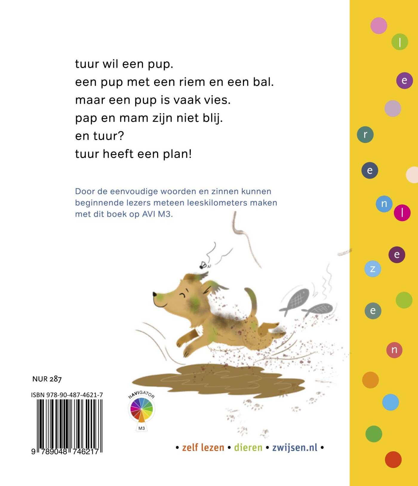 hop, in het sop / Leren lezen AVI M3 achterkant