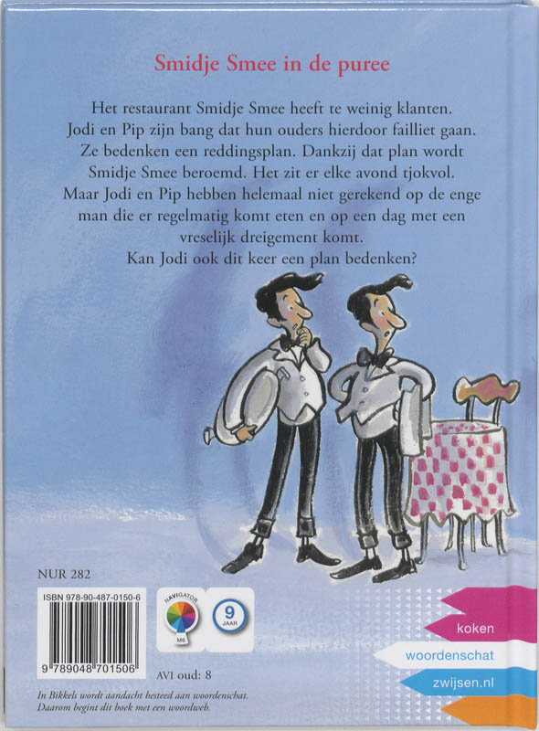Smidje Smee in de puree / Bikkels achterkant