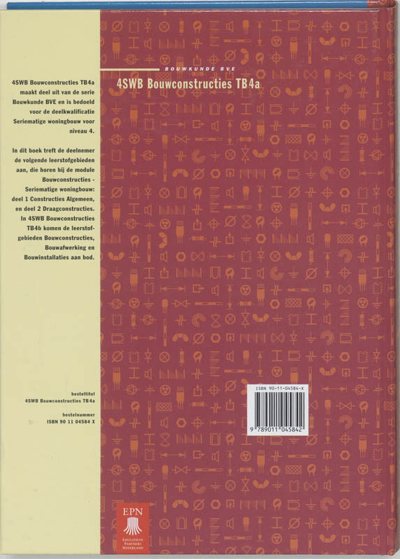 4SWB Bouwconstructies 4A Theorieboek achterkant