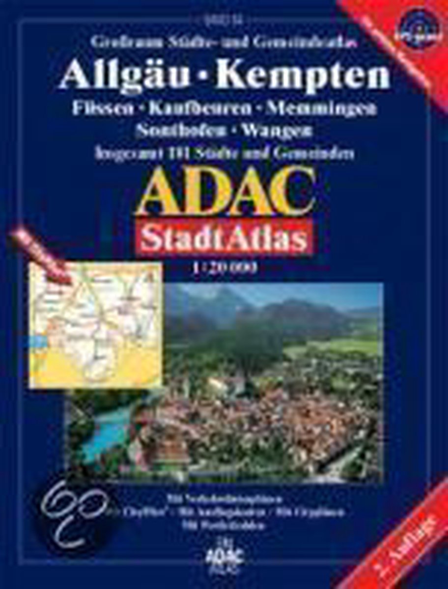 ADAC Stadtatlas Großraum Allgäu