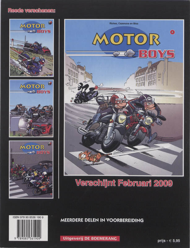 Motorboys / 3 / Motorboys / 3 achterkant
