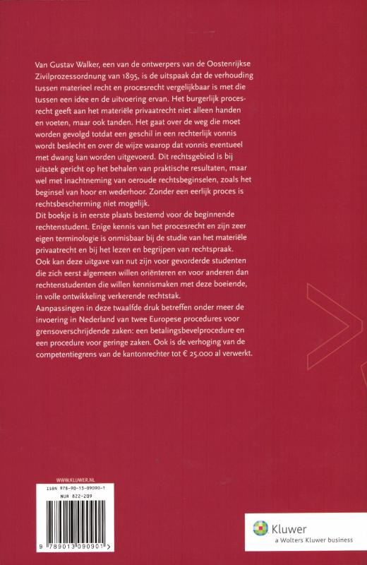 Kennismaking met het burgerlijk procesrecht achterkant