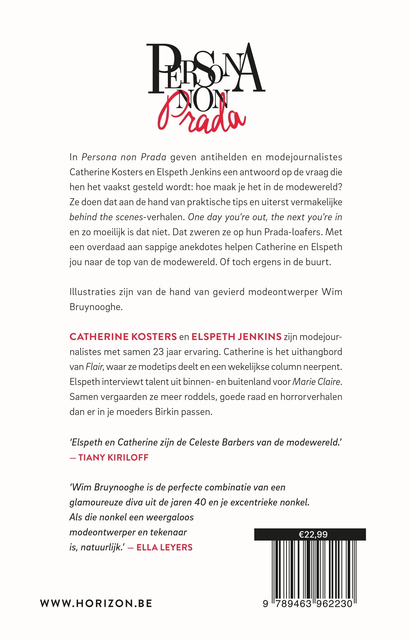Persona non Prada achterkant