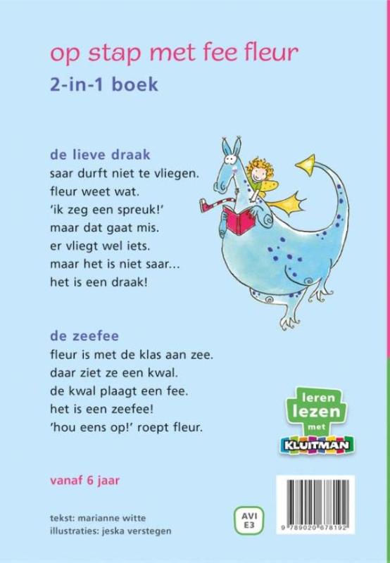 Op stap met fee Fleur / Fee Fleur achterkant