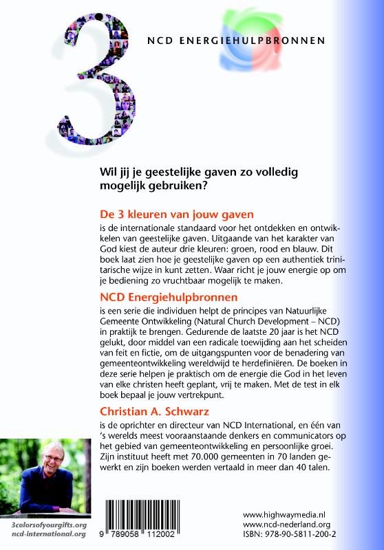 De 3 kleuren van jouw gaven -  NCD Energiehulpbronnen achterkant