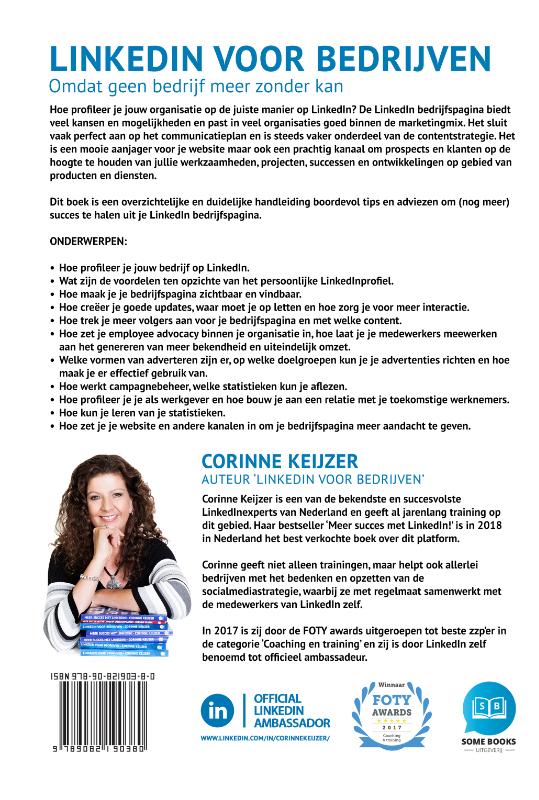 LinkedIn voor bedrijven achterkant