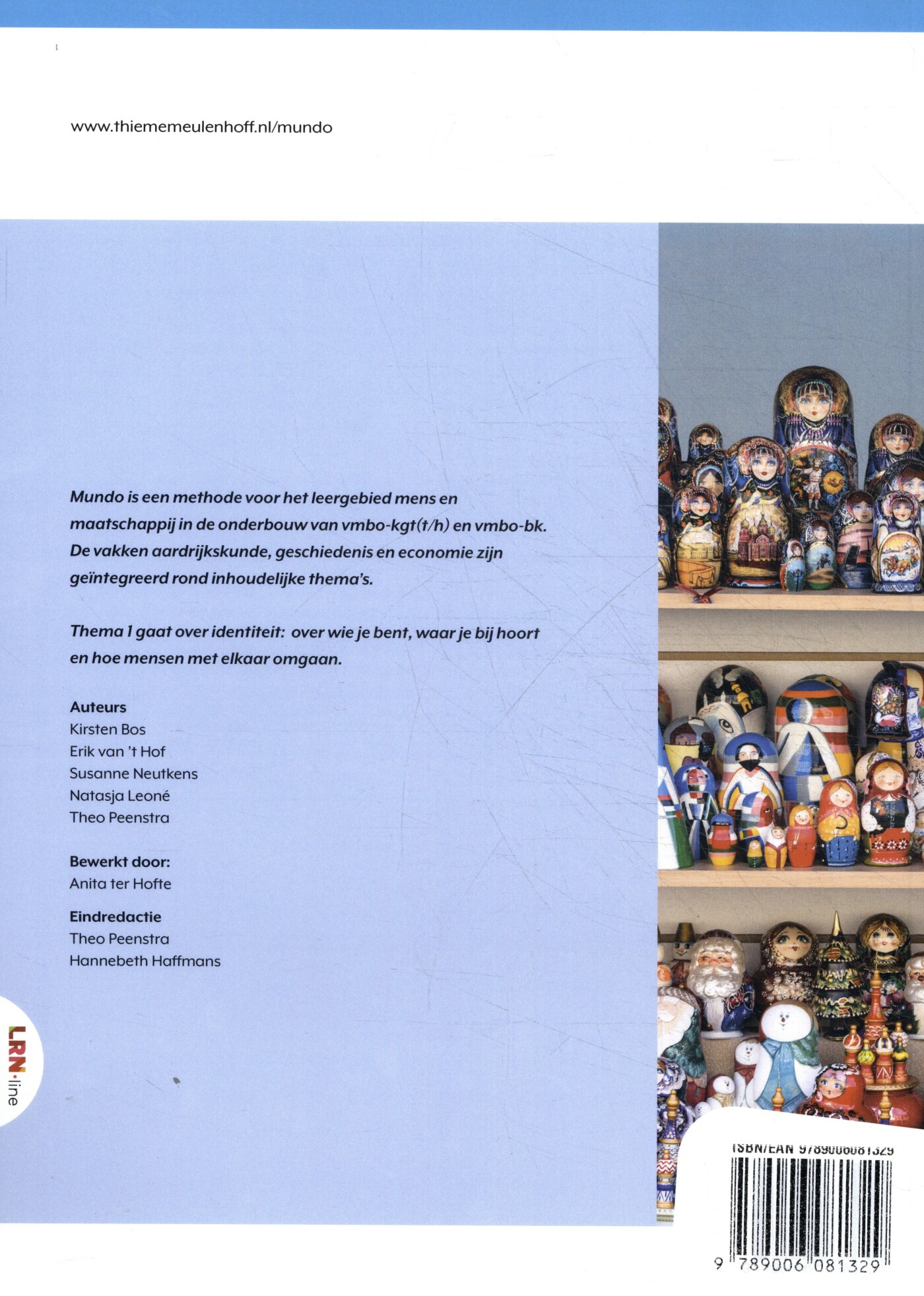 Mundo leerjaar 1 vmbo-bk Leerwerkboek 1 achterkant
