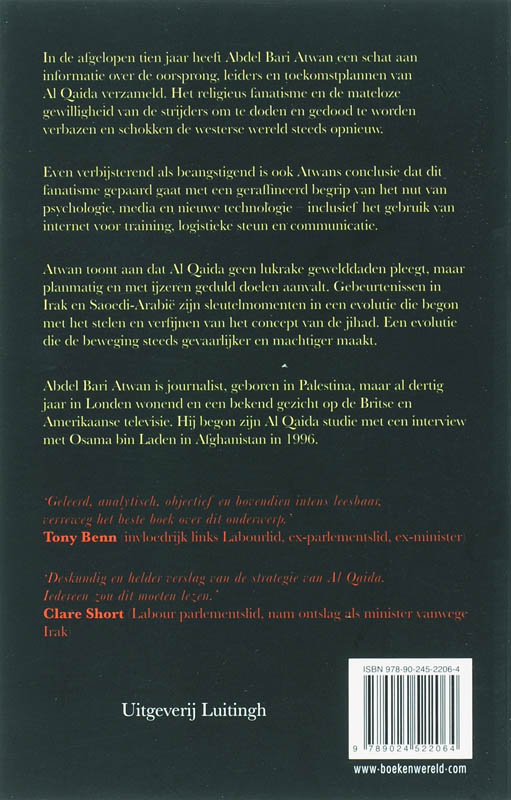 De geheime geschiedenis van al Qaida achterkant