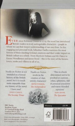 Faulks on Fiction achterkant