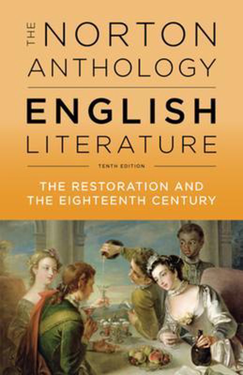 Greenblatt The Norton Anthology Of English Literature – The Restoration And The Eighteenth Century, 10th Edition Vol C