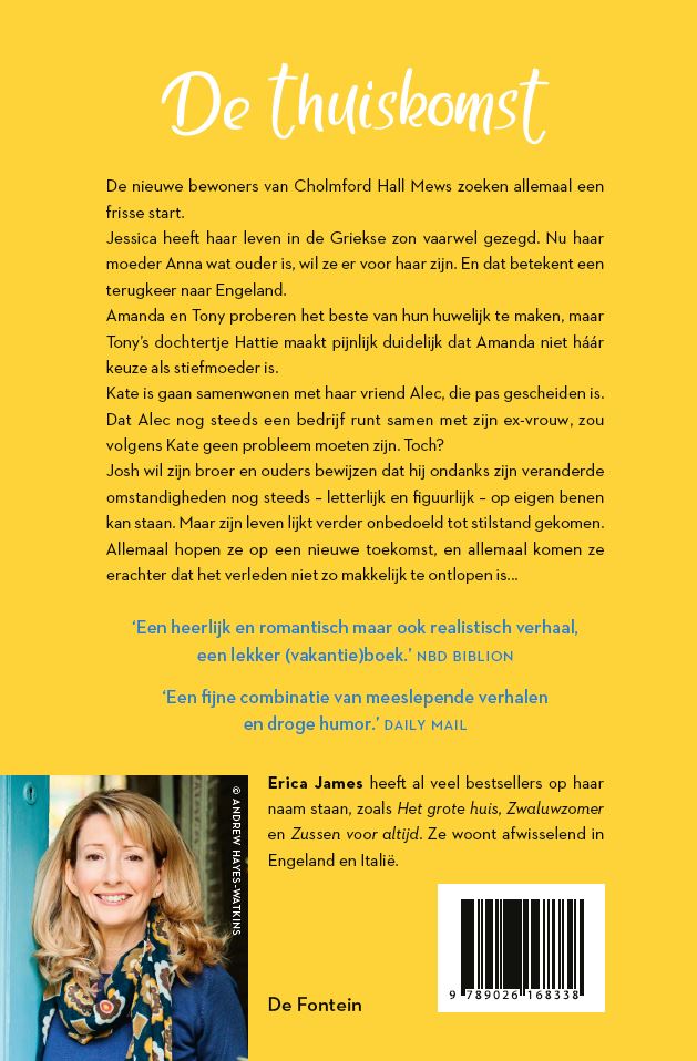 De thuiskomst achterkant