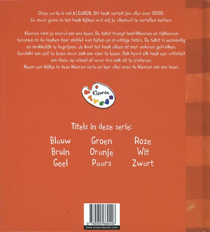 Rood / Kleuren achterkant