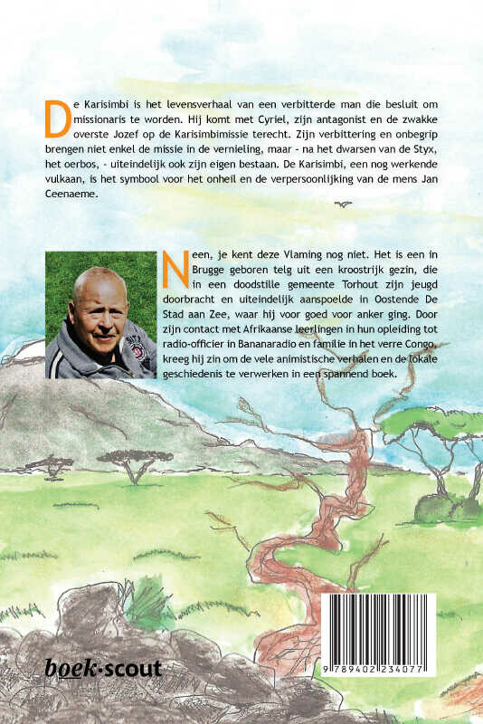 De Karisimbi achterkant